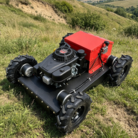 Gemeentelijke groenbouw-robotmaaier 550mm rupsbanden freesmaaier stadsverzorging CE EPA fabrikant