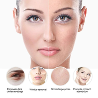 Rejuvenecimiento facial Dispositivo de crio-electroporación Crio-facial D Cool para iluminar la piel Reducción de poros Cuidado DE LA PIEL D Cool