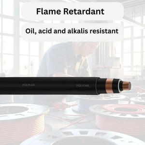 Cable de Media Tensión de Alta Calidad 25KV Polycab MVSCCUEPRICEA, Cable de Transmisión de Energía Eficiente para Proyectos Industriales en Venta - Product Image 2