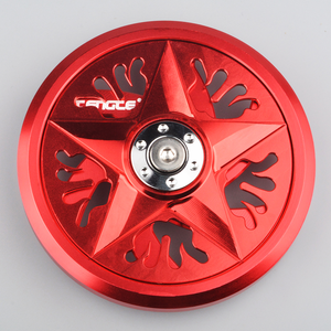 Pièces de modification du moteur de moto CG TMX |   Cache décoratif de ventilateur de refroidissement rotatif en aluminium coloré usiné CNC - Product Image 1