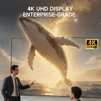 Moniteur Android Commercial Sunvol Série M5 4K UHD pour Mur Vidéo, Système de Conférence Tout-en-un, Support de Montage Optionnel, Idéal pour Magasins de Détail