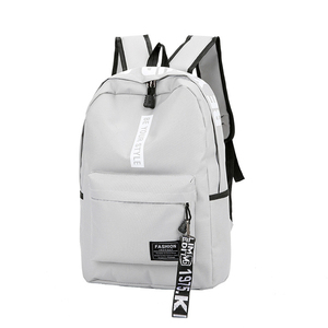 Nouvel Arrivage Sac à Dos Unisexe Oxford Tendance Imperméable avec Fermeture Éclair et Motif Lettres, Capacité 20-36L, Forme Arquée, de l'Usine Chinoise - Product Image 4