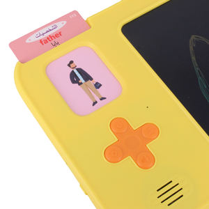 Mini machine d'apprentissage éducative, tablette musicale et de dessin, cartes flash parlantes pour les enfants de 2 à 4 ans, 8 à 13 ans, 14 ans et plus, en plastique ABS, batterie au lithium - Product Image 3
