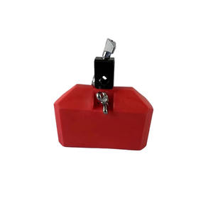 Suministros del fabricante Juego de batería Accesorios de acompañamiento en stock Tonos altos y bajos Baquetas cuadradas rojas y azules de plástico - Product Image 6