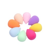 Lot de 4/8 éponges de maquillage lavables sans latex, multi-formes, pour fond de teint, poudre et crème, pour un application lisse et unie sur le visage