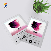 UV-Druck auf Acrylglas-Plakette Individualisierte Musik-Leere Bedruckte Acrylplatte Bedruckte Plexiglas-Schilder