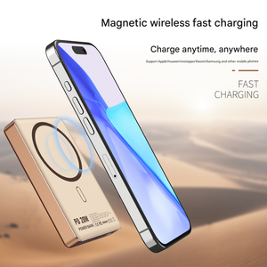 Sản Phẩm Mới Biểu Tượng Tùy Chỉnh <span class=keywords><strong>Mini</strong></span> Siêu Mỏng Ngân Hàng Điện 10000 MAh Xách Tay Công Suất Cao Từ Không Dây Ngân Hàng Điện Cho Điện Thoại - Product Image 6