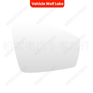 Rétroviseur gauche chauffant blanc ABS pour Volkswagen Tiguan 2017, pièce de rechange pour véhicule Wolf Lake - Product Image 1