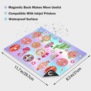 Wholesale A4 <b>Rubber</b> Magnet Sheet, Adhesive Backing Optional, for Photo Magnets & Signage Display - Product Image 6