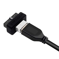 Adaptador USB 3.0 de 19P/20P para Placa Base a Tipo-E, Cable de Puerto Tipo-C para Panel Frontal, Diseño Moldeado en una Sola Pieza, Modelo 13