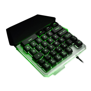 Hot Selling Pc Computer <strong>Usb</strong> Wired Mini Portable 44 Keys Rgb One Handed Mechanical Gaming <strong>Keyboard</strong>