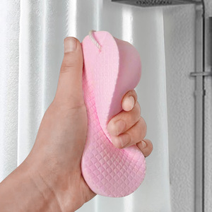 Kids Bath <b>Sponge</b> Oval Shape Soft Scrubber For Child <b>Bathing</b> With Rabbit Design Colorful Options - Product Image 4