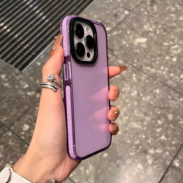 Purple edge - translucent purple