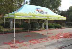 <span class=keywords><strong>Tente</strong></span> pop-up pour salon professionnel en plein air avec logo personnalisé imprimé, 10x10, avec parois latérales et <span class=keywords><strong>toit</strong></span>, <span class=keywords><strong>tente</strong></span> facile à monter - Product Image 6