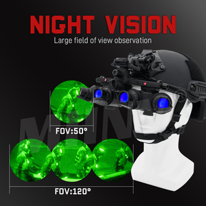 Mhnv Hoang Dã săn bắn Mũ bảo hiểm ban đêm tầm nhìn kính tất cả các địa hình không thấm nước Bốn Mắt mạnh bảo vệ ánh sáng ban đêm tầm nhìn gpnvg 18 <span class=keywords><strong>Pro</strong></span> - Product Image 2