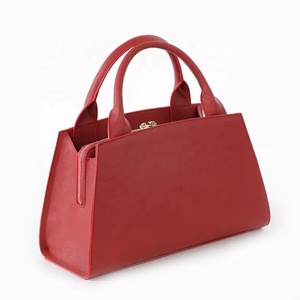 Nouveau <span class=keywords><strong>sac</strong></span> à main classique en cuir Saffiano de haute qualité pour femme, <span class=keywords><strong>sac</strong></span> à main de luxe en cuir véritable avec Logo personnalisé pour dames - Product Image 2