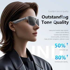 Lunettes de soleil intelligentes d'extérieur pour l'écoute de musique et la réponse aux appels, compatibles Bluetooth, pour usages multiples - Product Image 2