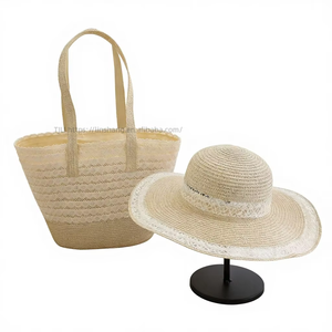 New Style Korean Crossbody Bag With Zipper Closure Two Straps Summer Fashion Straw Seaside Vacation Bag Polyester Tanjing - Product Image 1