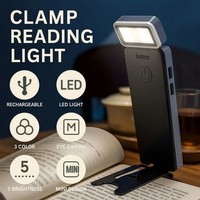 Lampe de lecture à clipser LED pour la lecture nocturne, idéale pour les amateurs de livres