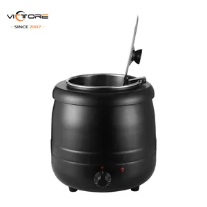 Hotel Buffet Catering Electric Soup Warming Kettle
