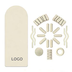 Factory Price Customized Logo Silicone <b>Dumbbell</b> Power Ring Yoga Mat Home Gym Fitness Set Yoga Pilates Accessories Pilates Kit - Product Image 1