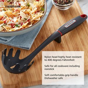 Paquete de 2 servidores de pasta de plástico negro DB con herramientas de pasta de agarre suave - Product Image 3