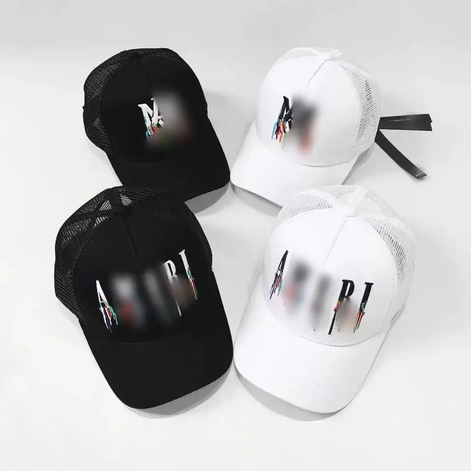 Cappelli ricamati da camionista di marca di marca famosa Casual stampati Unisex altri cappelli e berretti