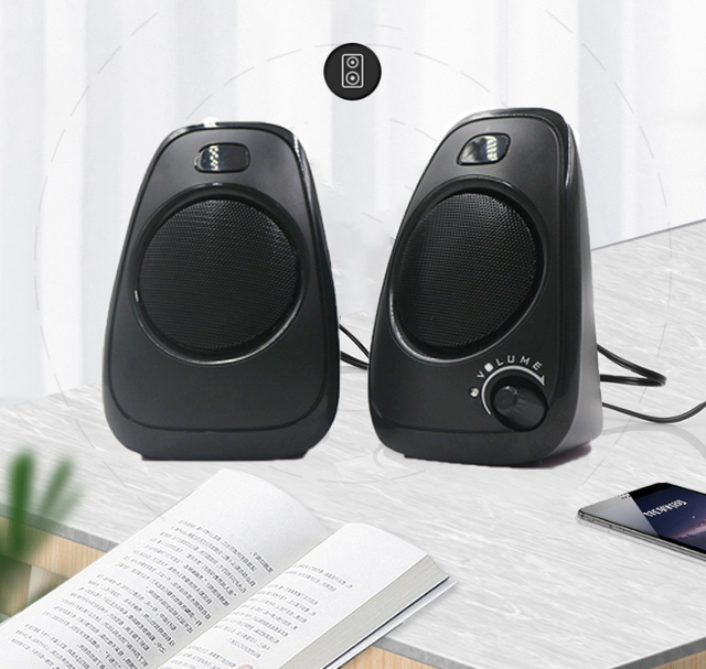 Electronics Gadgets Wholesale New Arrival 2.0 Powered Monitor Audio Hifi Gaming Speaker for Computer Notebook