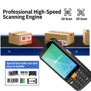 Lonvill Android <span class=keywords><strong>RFID</strong></span> <span class=keywords><strong>HF</strong></span> PDA cầm tay để bán, công nghiệp gồ ghề PDAs Android 11 PDA - Product Image 4