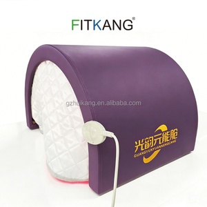 Cápsula SPA Portátil Fitkang, Mini Sauna de Fotones Infrarrojos Lejanos de 660nm y 850nm para Pérdida de Peso y Desintoxicación Corporal - Product Image 1