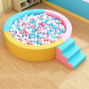 <span class=keywords><strong>Piscine</strong></span> <span class=keywords><strong>à</strong></span> balles douce colorée et sûre pour améliorer les expériences sensorielles et la motricité chez les enfants, idéale pour les pépinières - Product Image 2