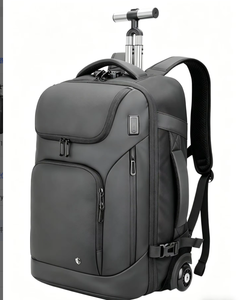 <span class=keywords><strong>Sac</strong></span> <span class=keywords><strong>à</strong></span> <span class=keywords><strong>dos</strong></span> trolley convertible 2-en-1 pour bagages cabine, idéal pour les voyages d'affaires et les trajets quotidiens - Product Image 1