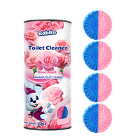 Nettoyant de bloc de jante de toilette parfumé à la rose de haute qualité