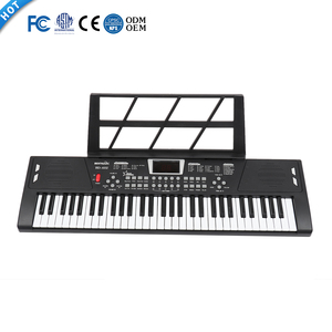 Clavier électronique musical BD Music pour l'éducation précoce, 61 touches, jouet en <span class=keywords><strong>plastique</strong></span> avec haut-parleur intégré et prise casque - Product Image 2