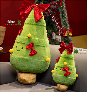 Lindo árbol de Navidad muñeco de nieve hombre de jengibre almohada sala de estar sofá cojín muñeca día de Navidad corona decoración regalo de los niños - Product Image 5