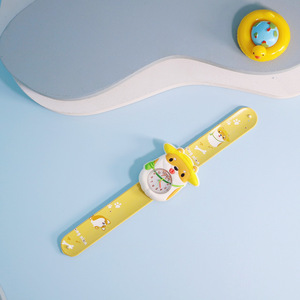 Relojes Infantiles Deportivos con Diseño de Animales de Dibujos Animados, Movimiento de Cuarzo, Esfera de Vidrio de 40 mm, Correa de Goma, Diseño Simple para los Más Pequeños - Product Image 4