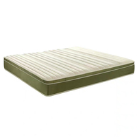 Canapé à ressorts en peluche king, mousse élastique douce avec tapis, lit à ressorts, cercle, taille king, ensemble de matelas, drap