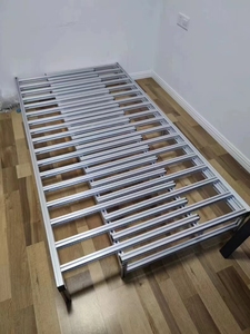 Fente en T personnalisée 4040 Profilé en aluminium extrudé pour lit double à la maison Cadre en alliage d'aluminium Lit Queen de luxe - Product Image 5