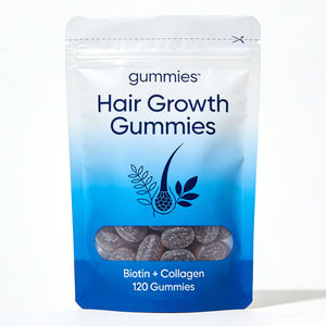 Gomitas para el Crecimiento del Cabello con Biotina de Alta Pureza, Vitamina B7, Formulaciones Personalizadas, Fabricación de Marca Privada, Certificación COA, GMP, ISO y Orgánica - Product Image 4