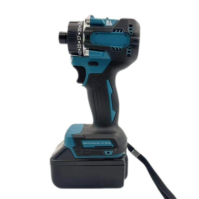 High-Power Foreign Trade 21V Brushless Lithium-Ion Rechargeable Multi-Use Multifunctional Electric Screwdriver for Metalworking