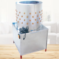 Nouvelle machine à plumer la volaille automatique en acier inoxydable pour poulets, cailles et pigeons