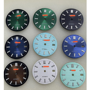 Cadran de montre lumineux vert robuste de 28,5 mm, accessoire de remplacement parfait pour les montres mécaniques NH35 NH36 pour modèles Nautilus - Product Image 6
