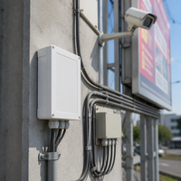 Boîtier de jonction étanche ABS IP67 IP65 pour extérieur, boîte électrique