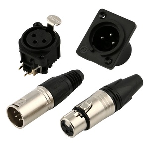 3/4/5/7 Pins Nam Nữ Mini XLR Jack Kết Nối Bảng Kết Nối Micrô - Product Image 1