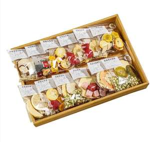 Label pribadi Premium irisan buah teh bunga stroberi Lemon semangat buah campuran beku buah kering Pelangsing teh kecantikan - Product Image 2