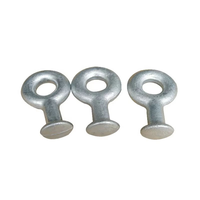 Œillet moulé galvanisé ISO9001, taille personnalisée, OEM, pour isolation de ligne électrique, raccord de ligne de puissance