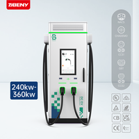 BENY 240kw 280kw 320kw 360kw Chargeur rapide DC pour véhicules électriques, carte RFID, Ethernet, Wifi, 4G, refroidissement liquide, station de charge rapide DC pour voitures électriques