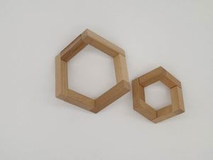 โคมไฟดวงจันทร์ 3 มิติ แบบถอดประกอบได้ ทำจากไม้ ของขวัญสุดสร้างสรรค์ - Product Image 4