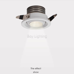 Aluminioum nhà ở Màu trắng mini ac120v AC230V thay đổi độ sáng 3 wát <span class=keywords><strong>LED</strong></span> Spotlight Downlight - Product Image 2