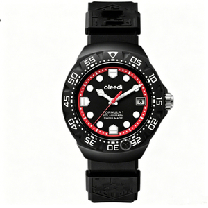 Orologio da Uomo Casual Business al Quarzo con Cinturino in Silicone da 43mm, Cassa in Lega, Stile Retrò, Eco-friendly, Analogico, di Gran Tendenza - Product Image 4